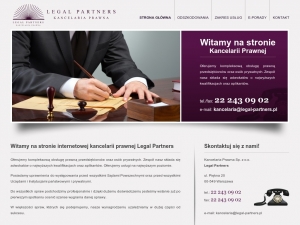 porady prawne w Warszawie udziela Legal Partners